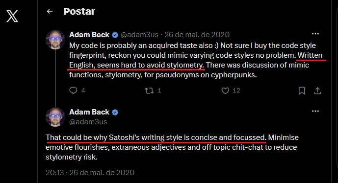 Post X Back 2020